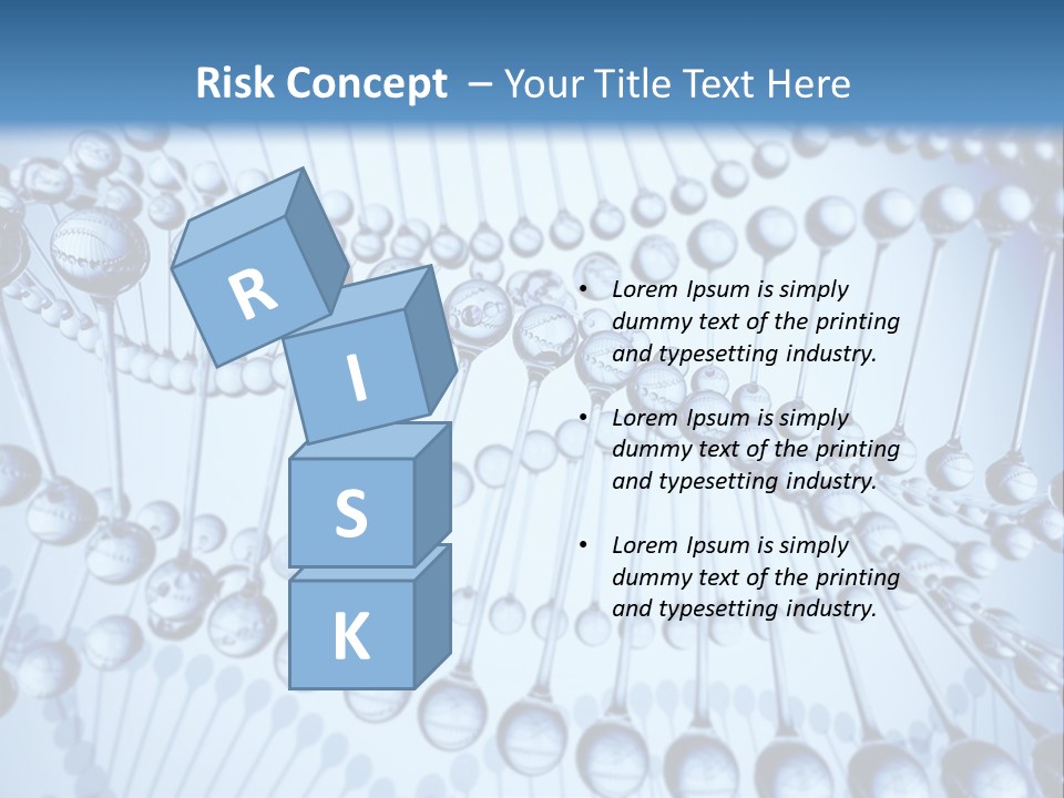 Biology Magnification Highscale Magnification PowerPoint Template