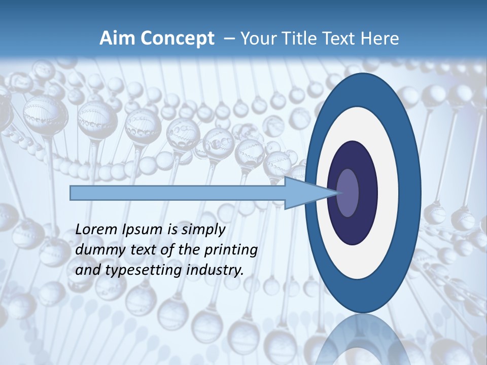 Biology Magnification Highscale Magnification PowerPoint Template