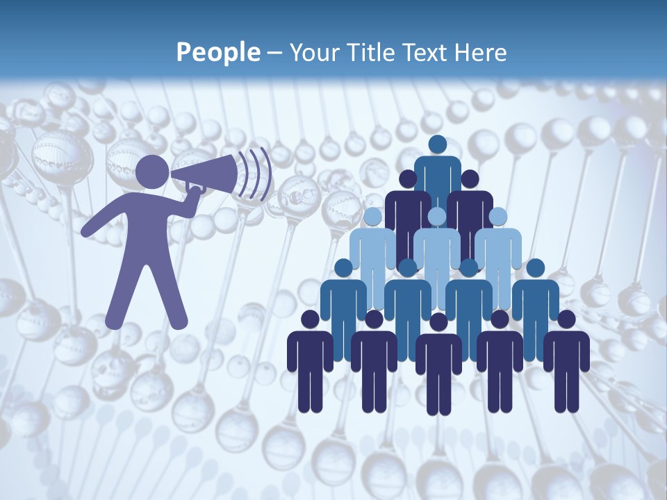 Biology Magnification Highscale Magnification PowerPoint Template