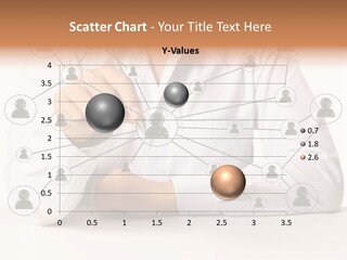 Push Circle Male PowerPoint Template