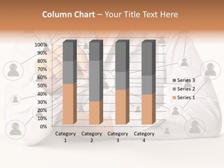 Push Circle Male PowerPoint Template