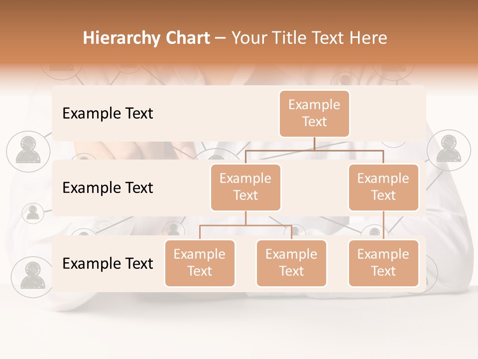 Push Circle Male PowerPoint Template