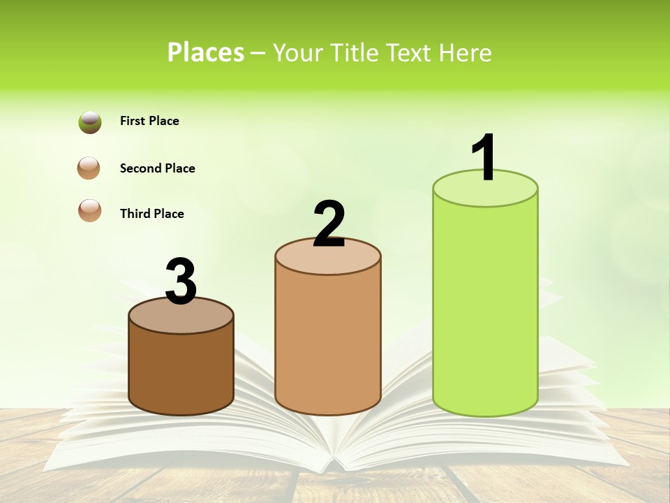 Write Blank Bright PowerPoint Template