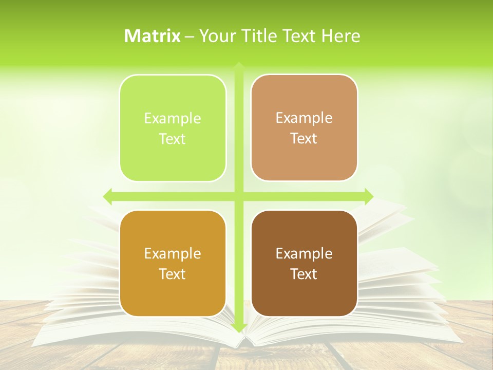 Write Blank Bright PowerPoint Template