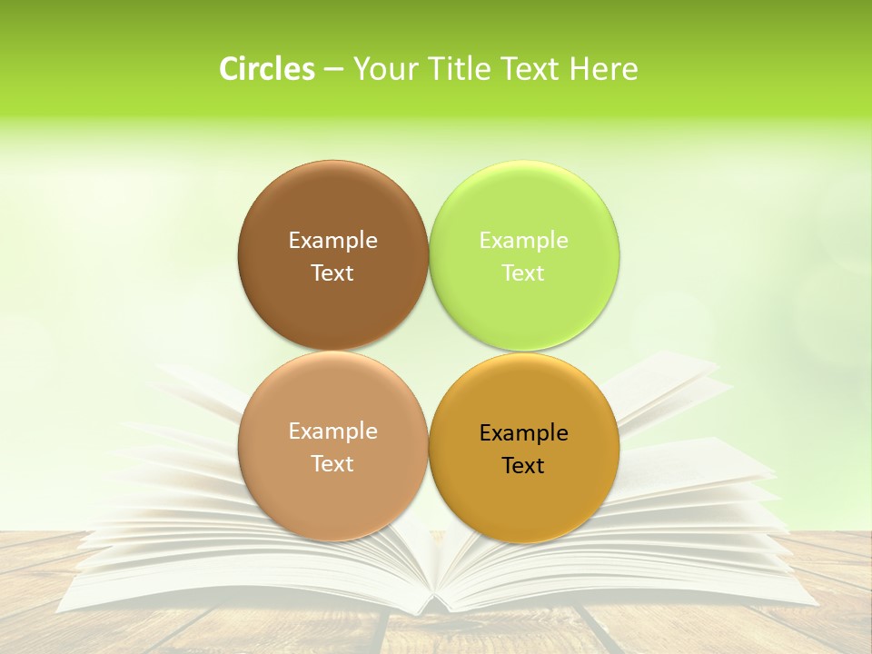 Write Blank Bright PowerPoint Template