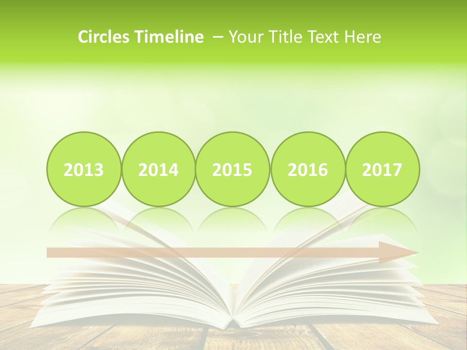 Write Blank Bright PowerPoint Template