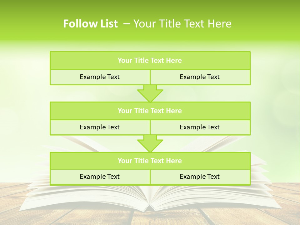 Write Blank Bright PowerPoint Template