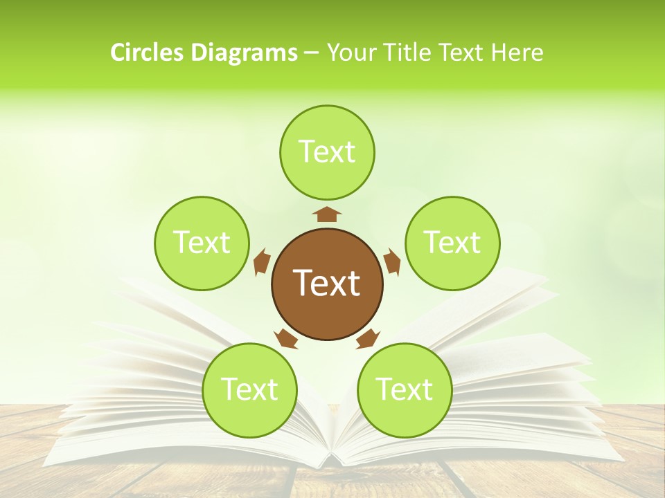 Write Blank Bright PowerPoint Template