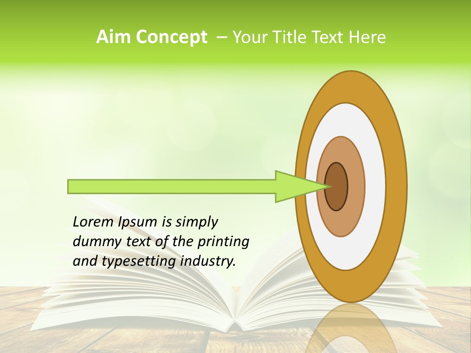 Write Blank Bright PowerPoint Template