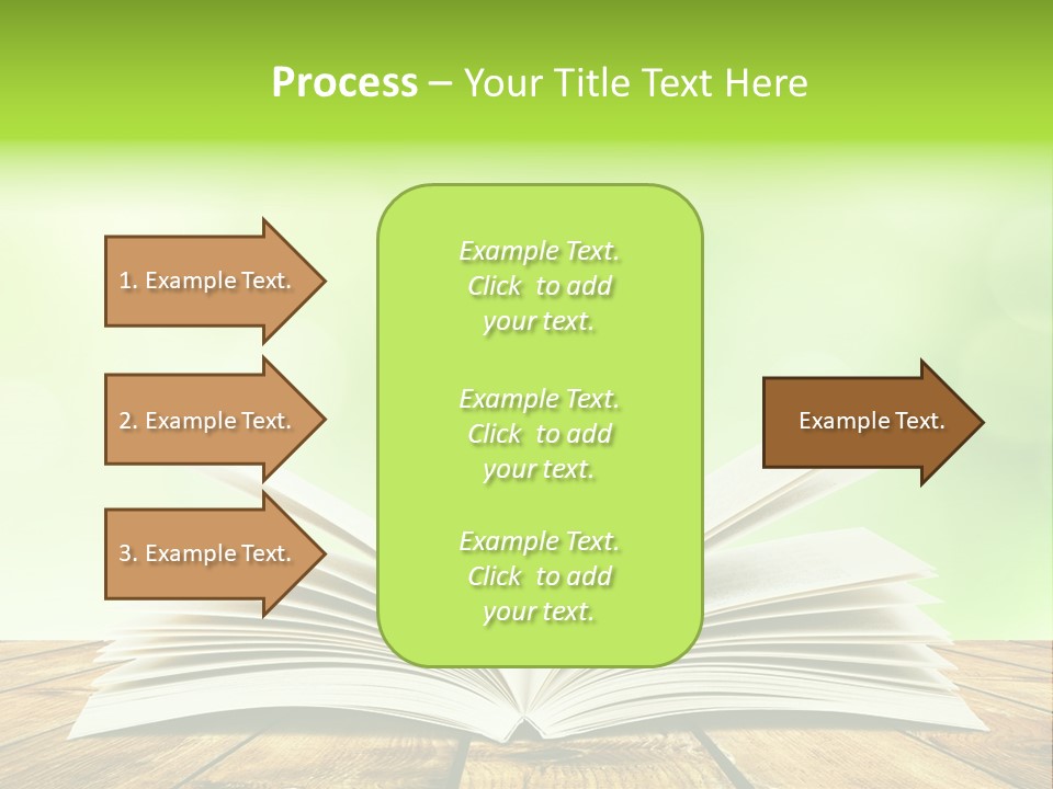 Write Blank Bright PowerPoint Template