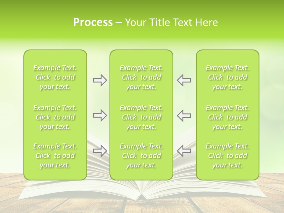 Write Blank Bright PowerPoint Template