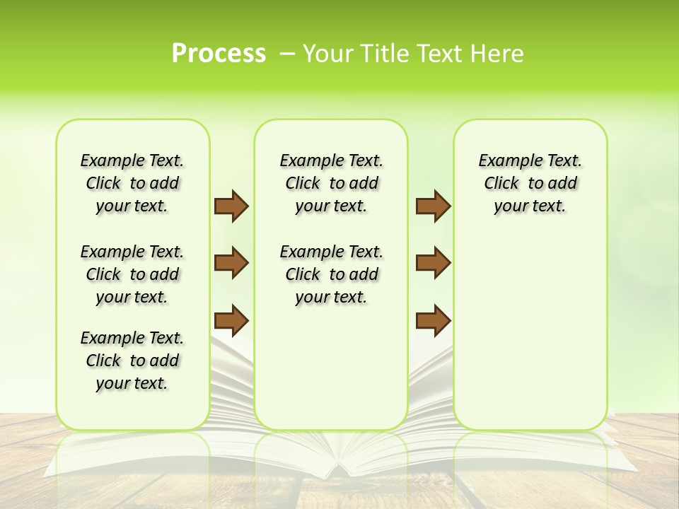 Write Blank Bright PowerPoint Template