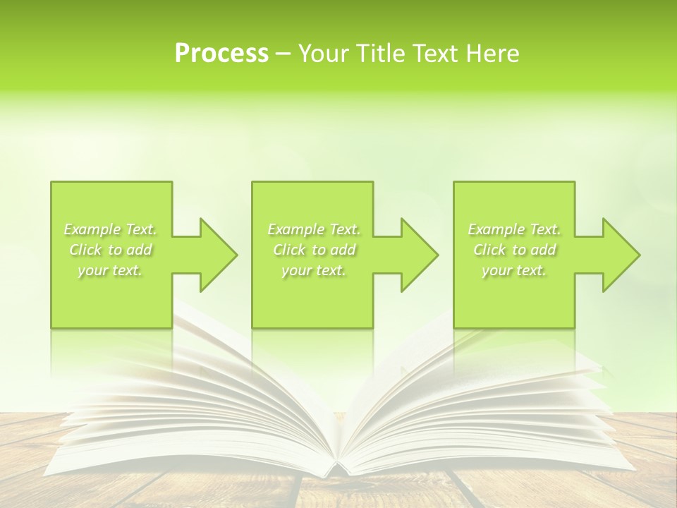 Write Blank Bright PowerPoint Template