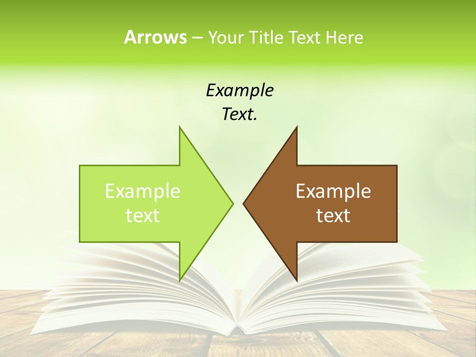 Write Blank Bright PowerPoint Template