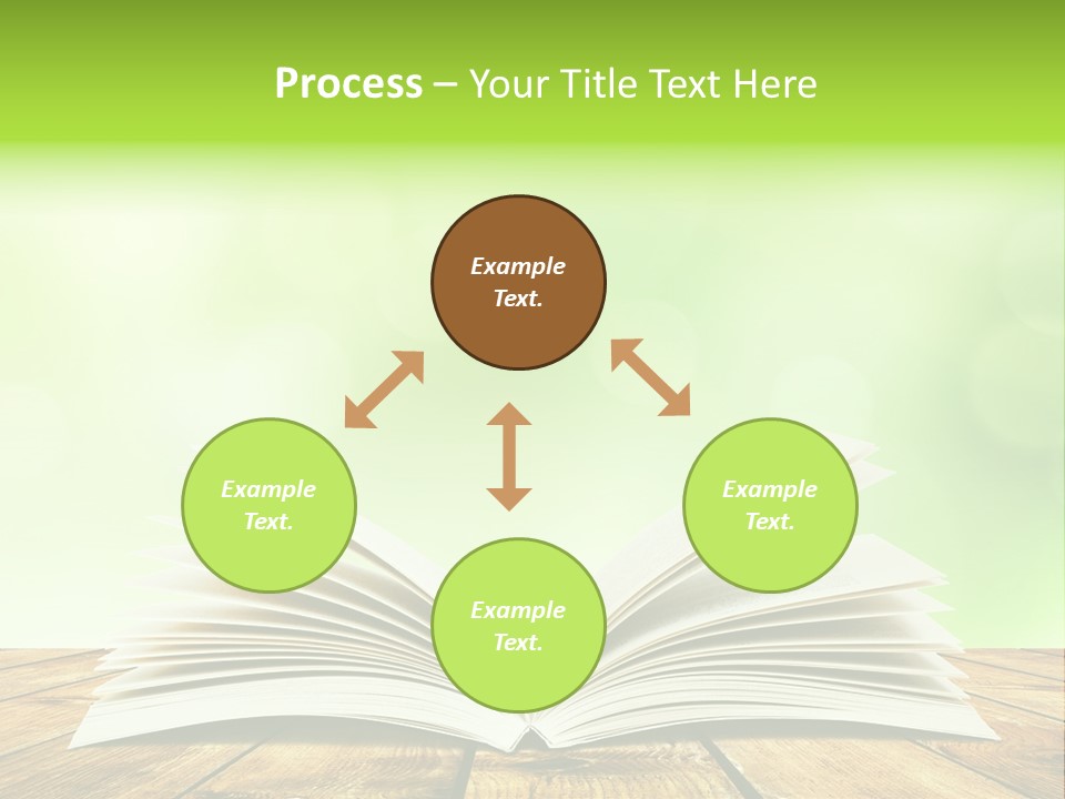 Write Blank Bright PowerPoint Template