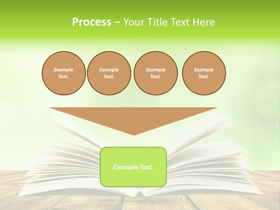 Write Blank Bright PowerPoint Template