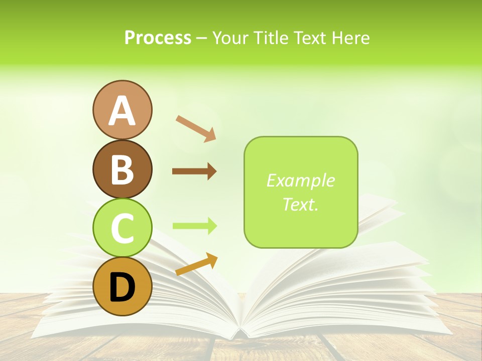 Write Blank Bright PowerPoint Template