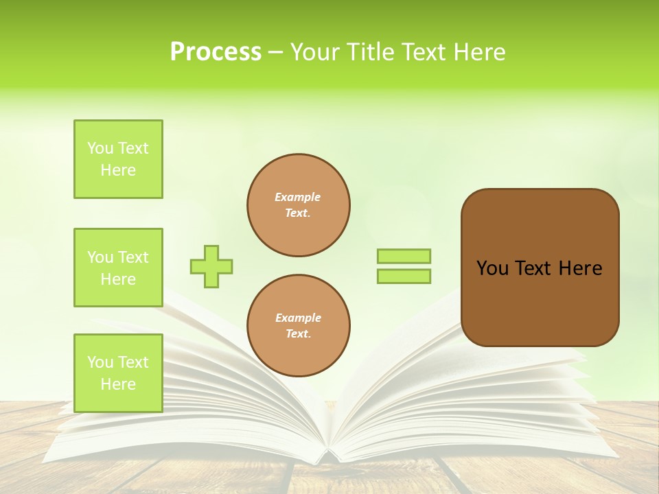Write Blank Bright PowerPoint Template
