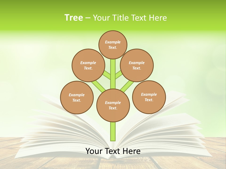 Write Blank Bright PowerPoint Template