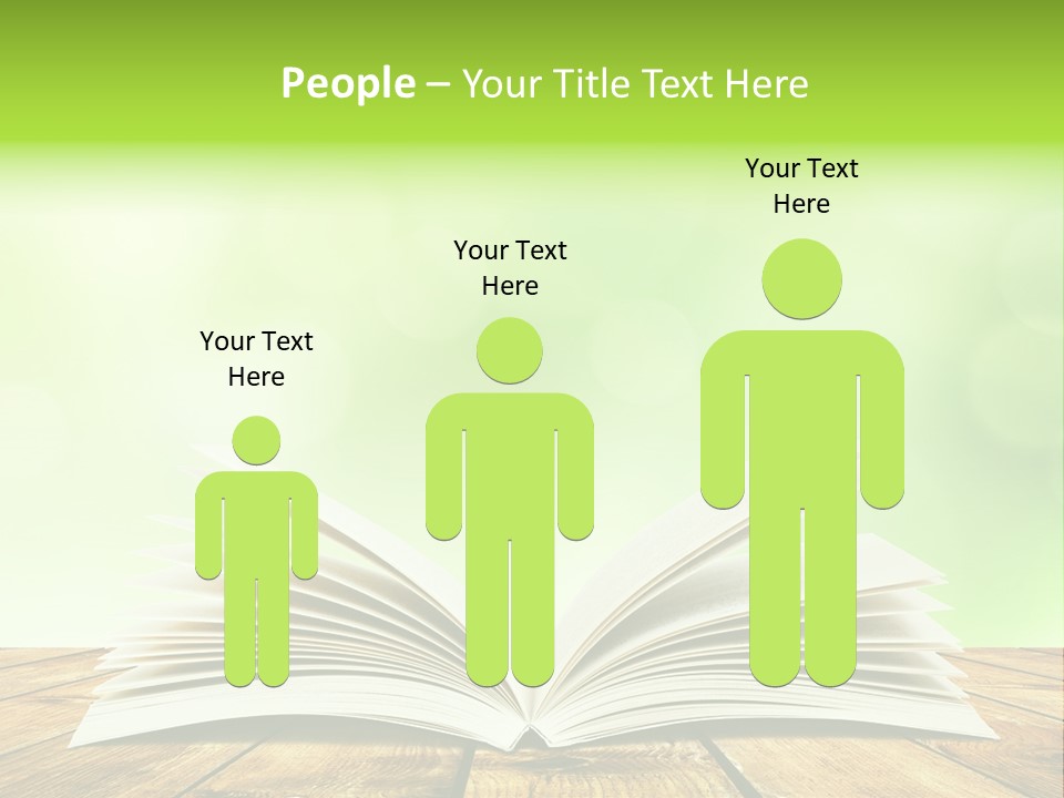 Write Blank Bright PowerPoint Template