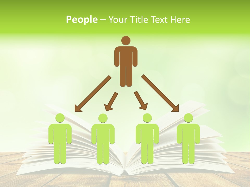 Write Blank Bright PowerPoint Template