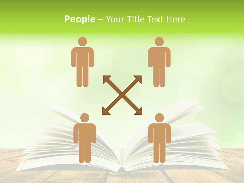 Write Blank Bright PowerPoint Template