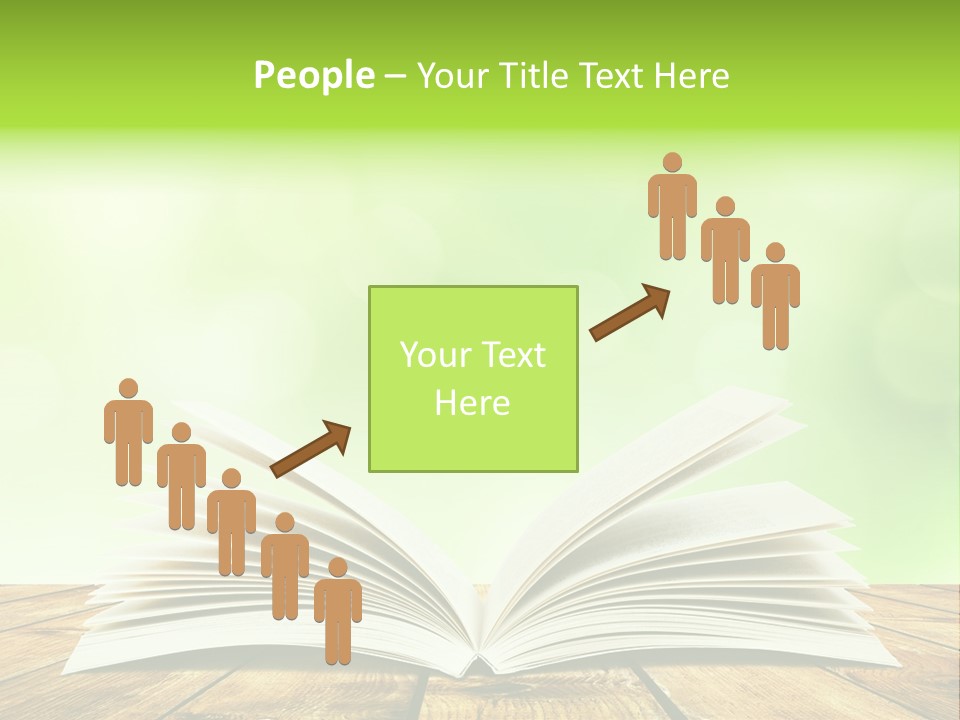 Write Blank Bright PowerPoint Template