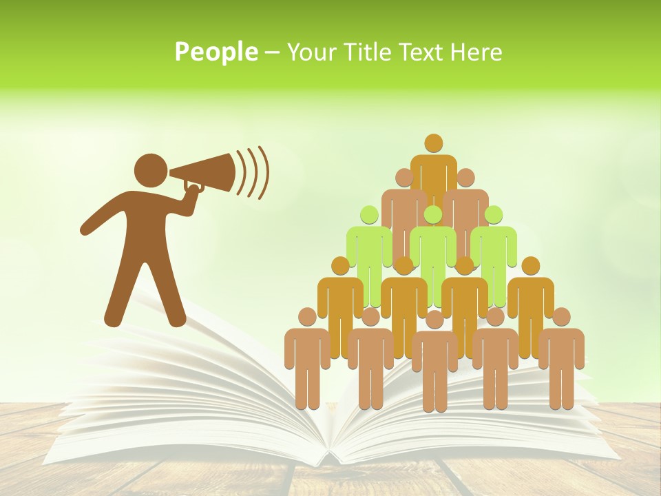 Write Blank Bright PowerPoint Template