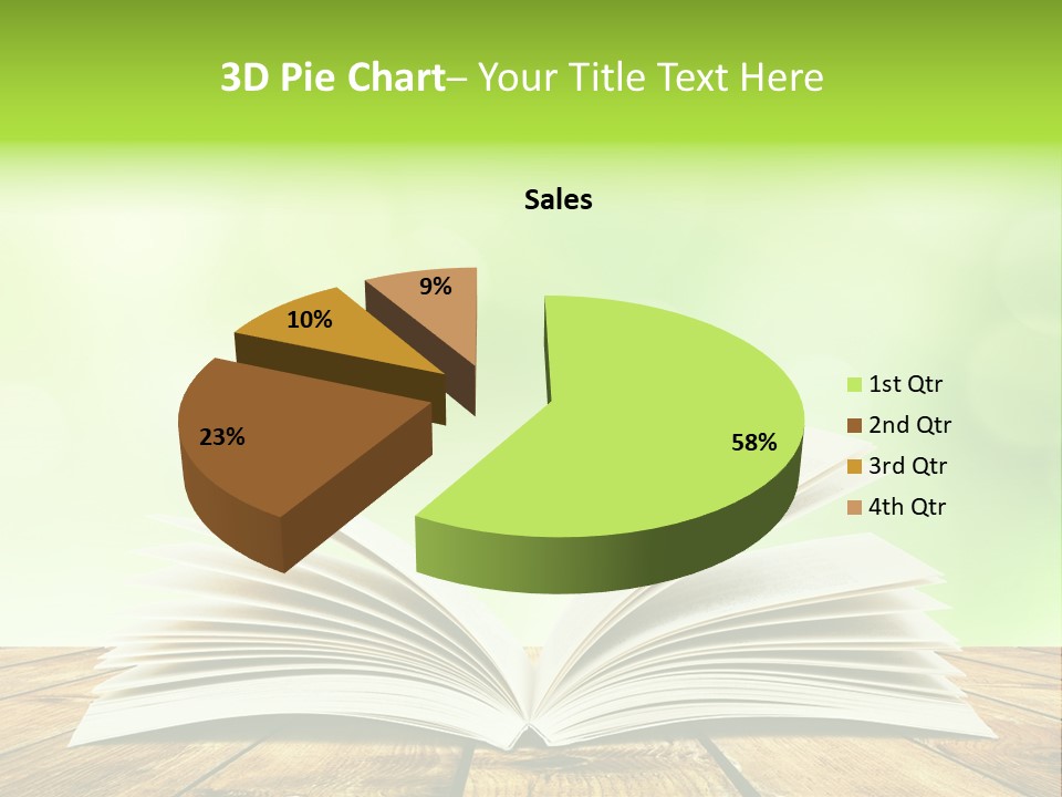 Write Blank Bright PowerPoint Template