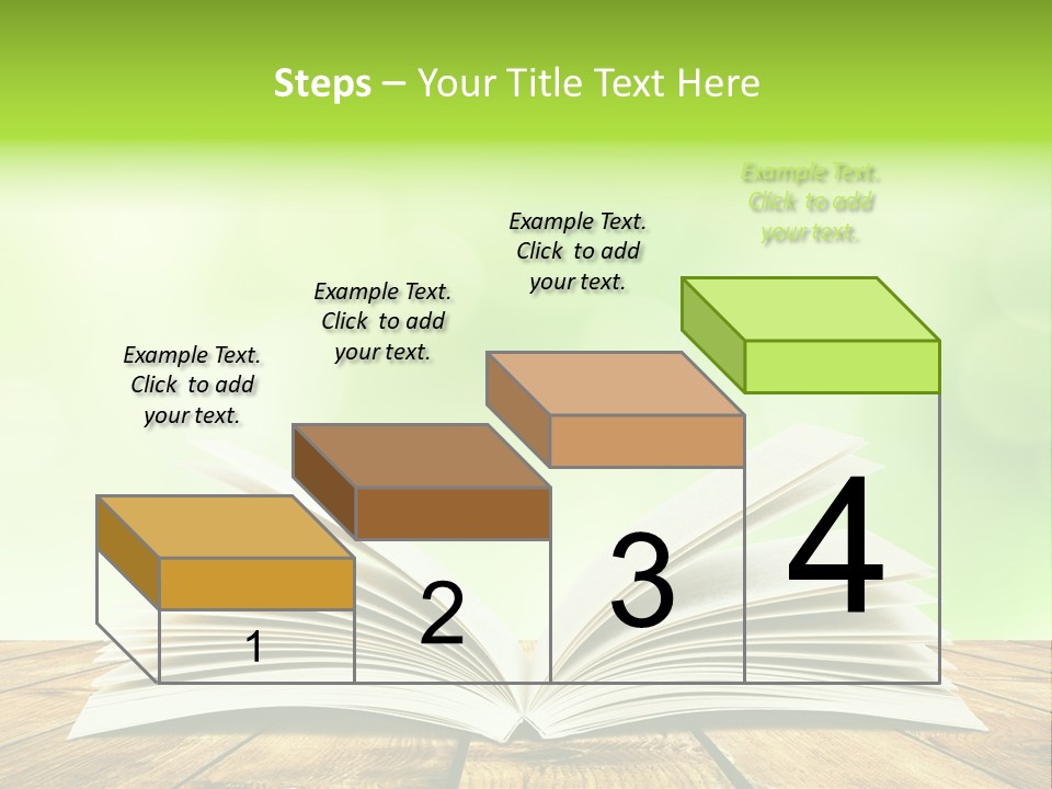 Write Blank Bright PowerPoint Template