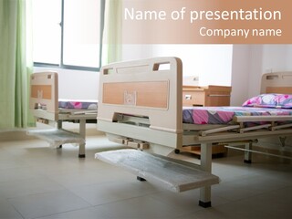 Recovery Nobody Hospital PowerPoint Template