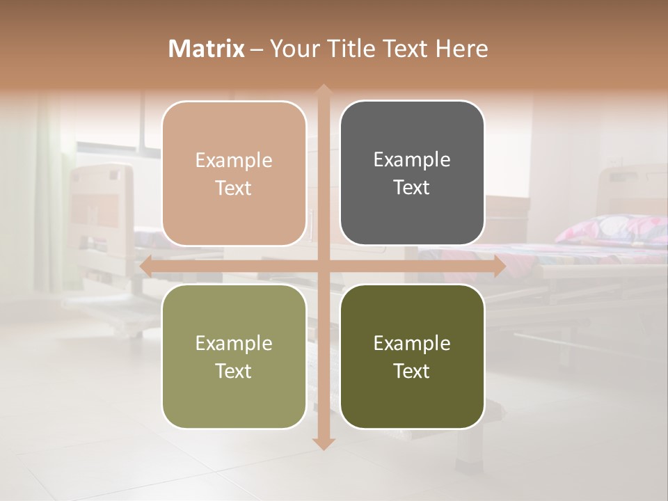 Recovery Nobody Hospital PowerPoint Template