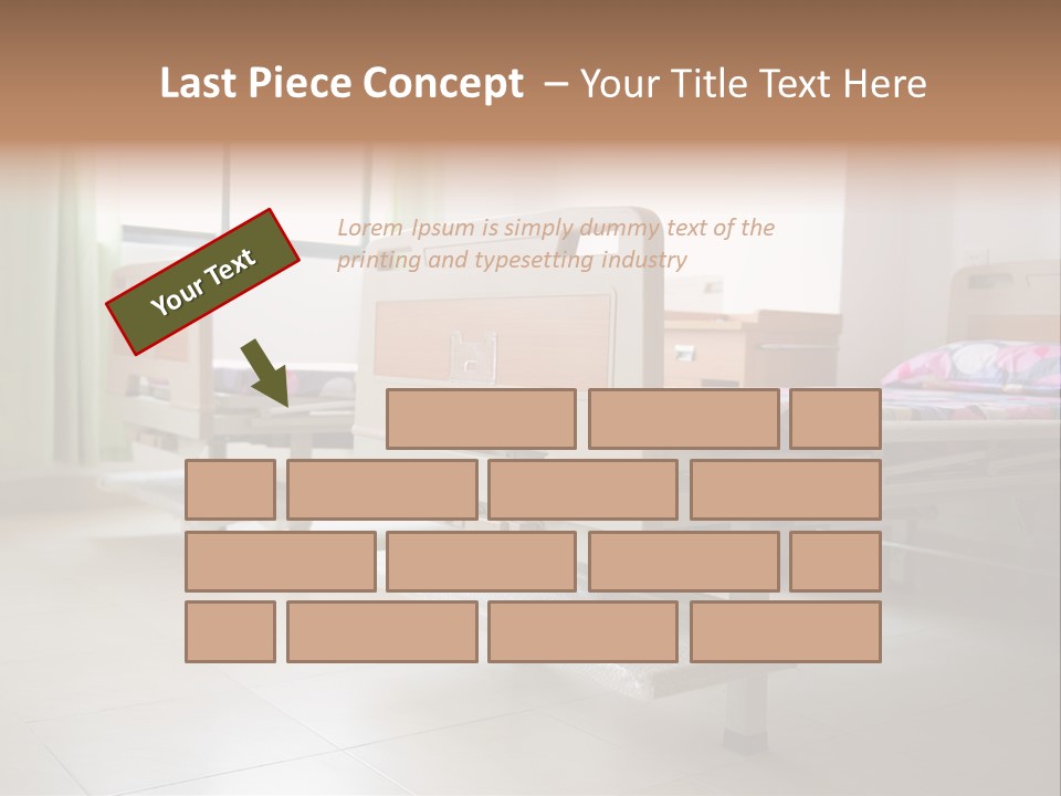 Recovery Nobody Hospital PowerPoint Template