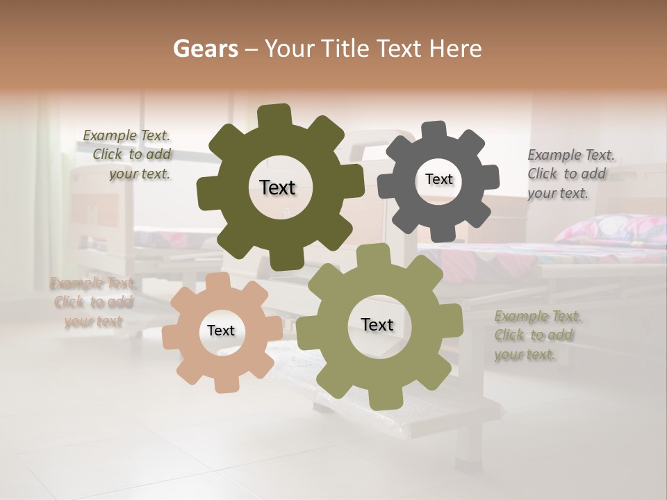 Recovery Nobody Hospital PowerPoint Template