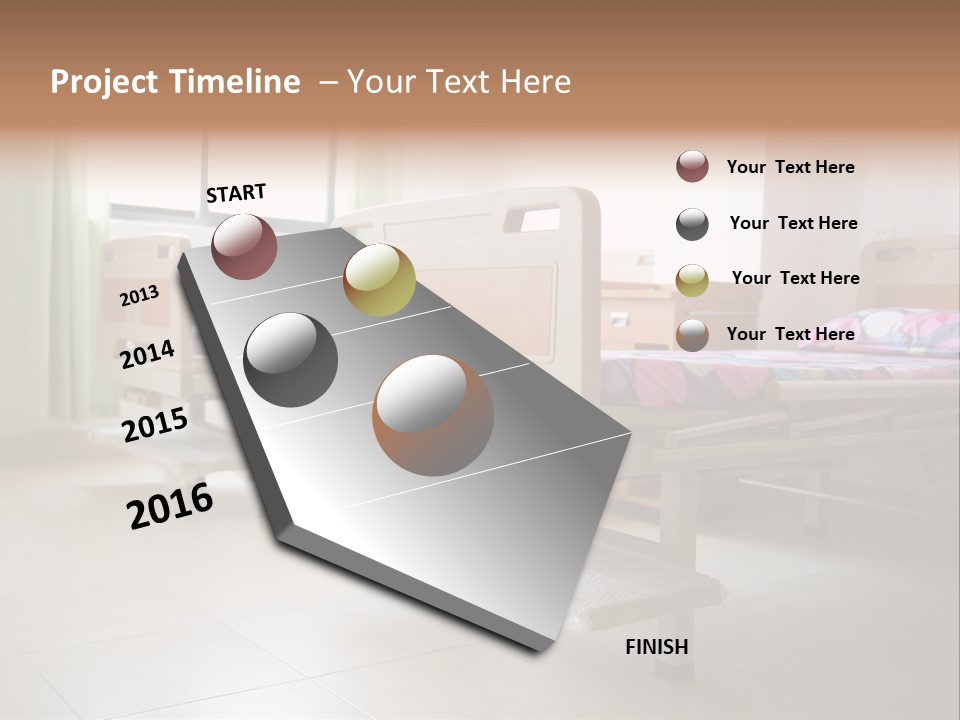 Recovery Nobody Hospital PowerPoint Template