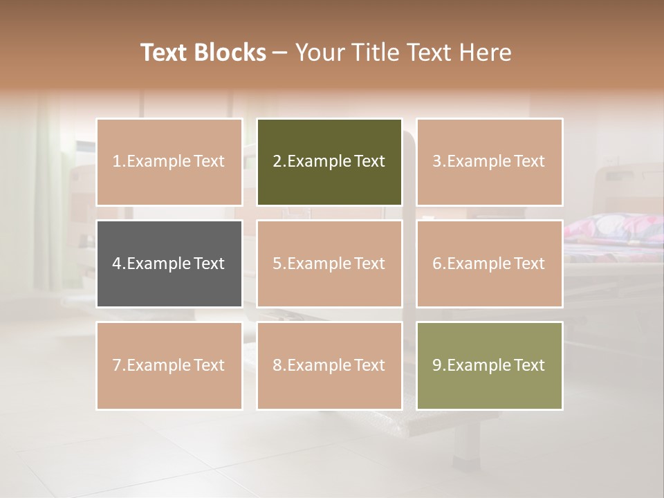 Recovery Nobody Hospital PowerPoint Template
