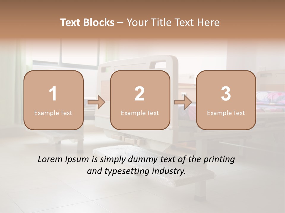 Recovery Nobody Hospital PowerPoint Template