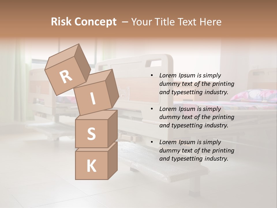 Recovery Nobody Hospital PowerPoint Template