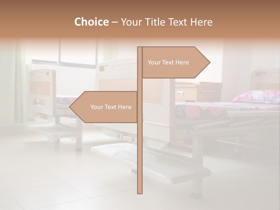Recovery Nobody Hospital PowerPoint Template