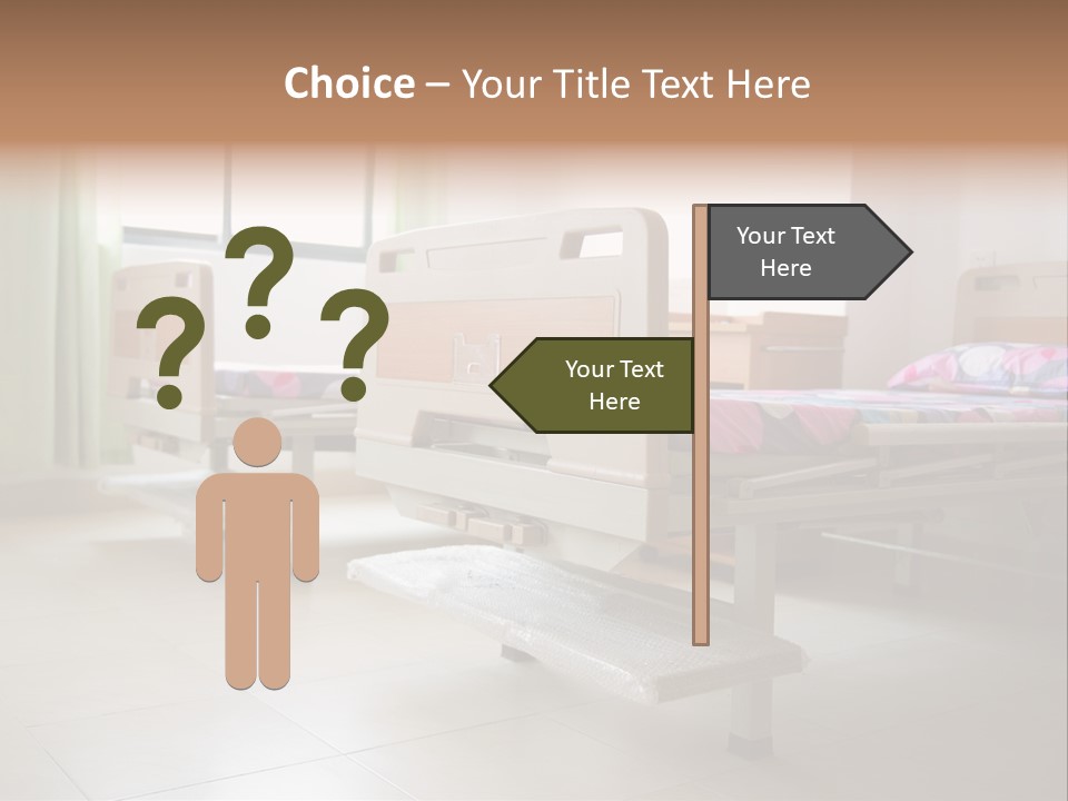 Recovery Nobody Hospital PowerPoint Template
