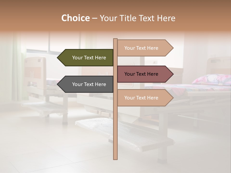 Recovery Nobody Hospital PowerPoint Template