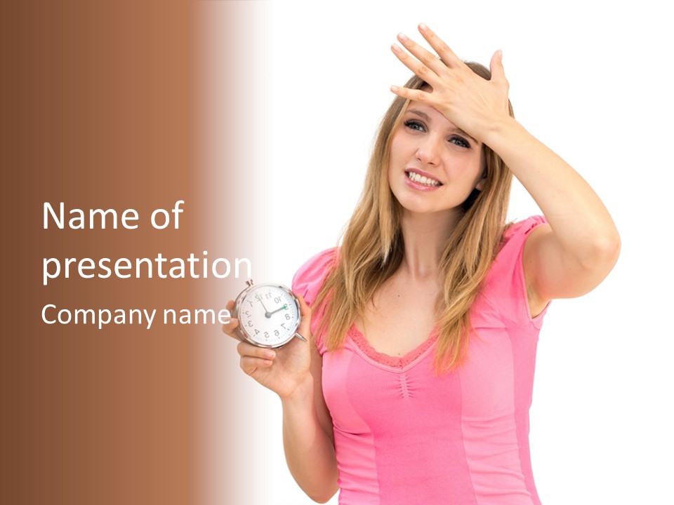 Rush Meeting Management PowerPoint Template