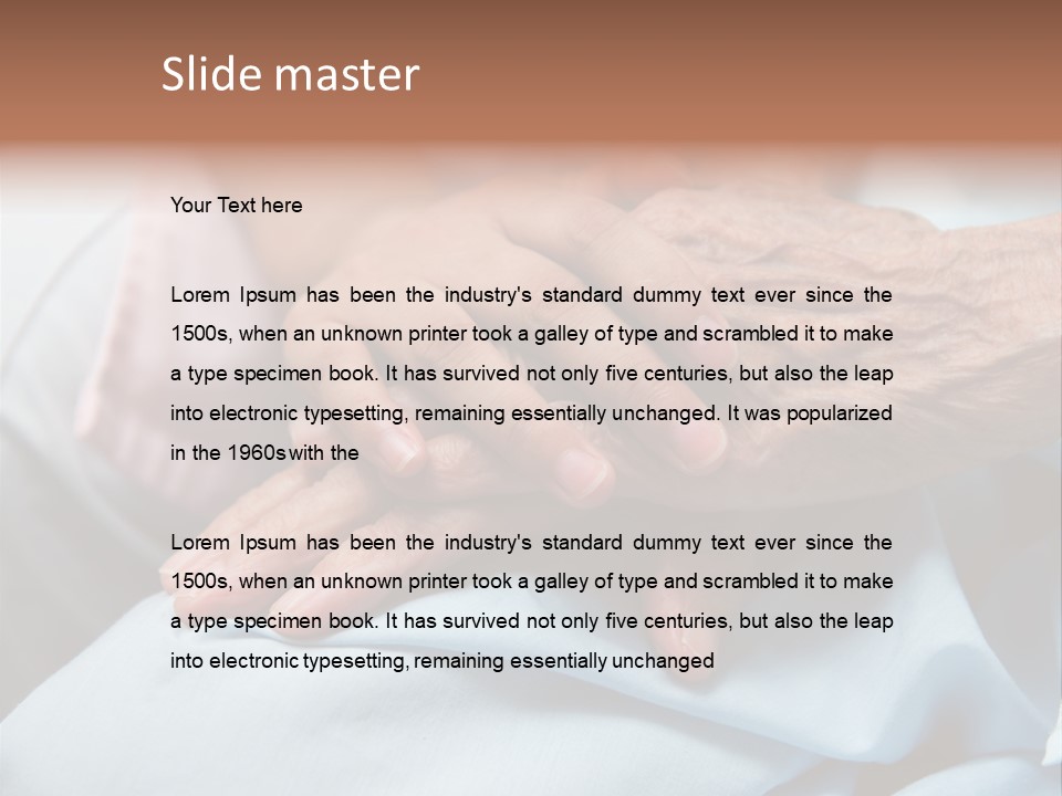 Illness Young People PowerPoint Template