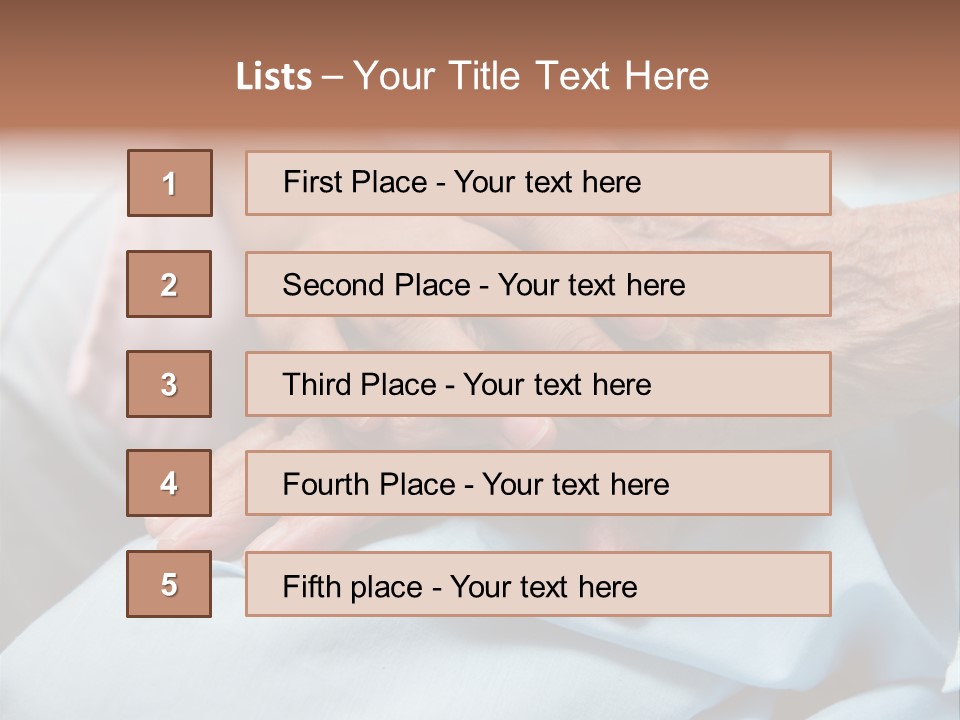 Illness Young People PowerPoint Template