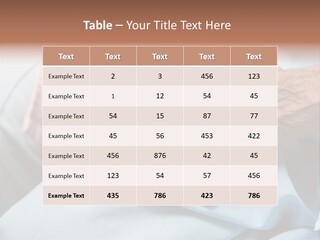 Illness Young People PowerPoint Template