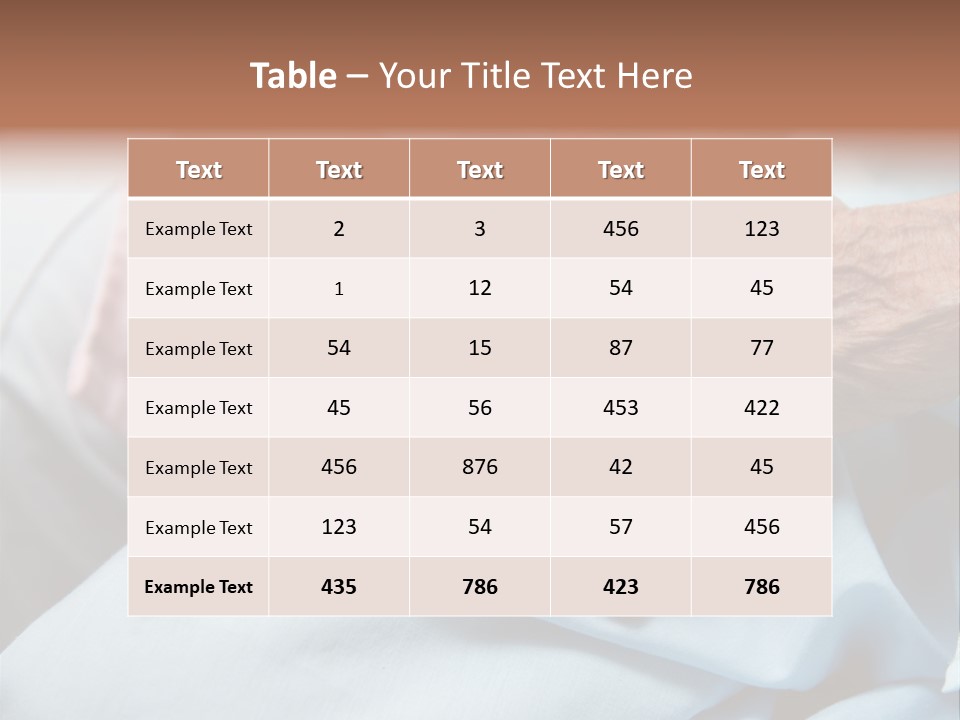 Illness Young People PowerPoint Template