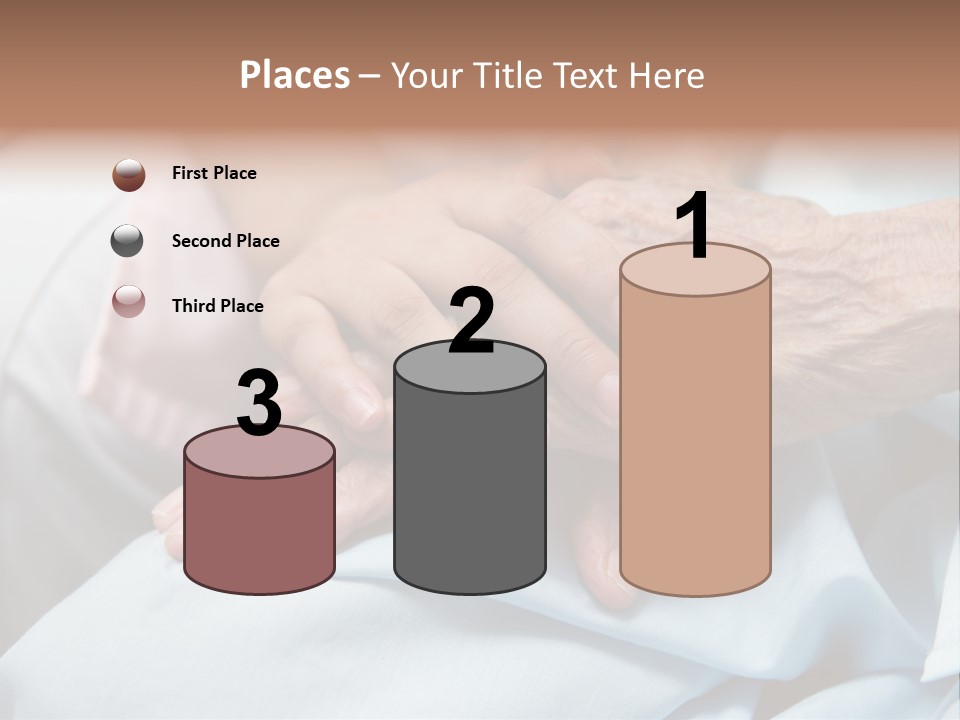 Elder Aged Wrinkled PowerPoint Template