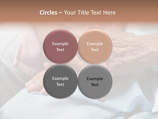 Elder Aged Wrinkled PowerPoint Template