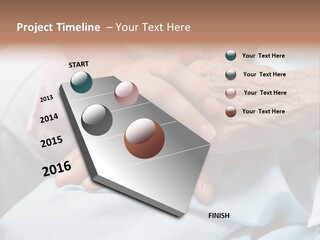 Elder Aged Wrinkled PowerPoint Template