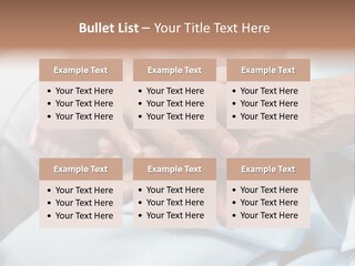 Elder Aged Wrinkled PowerPoint Template